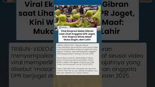 Download lagu Viral Ekspresi Masam Gibran saat Anggota DPR Asyik Joget, Wapres Minta Maaf: Muka Begitu dari Lahir mp3 Download lagu Viral Ekspresi Masam Gibran saat Anggota DPR Asyik Joget, Wapres Minta Maaf: Muka Begitu dari Lahir mp3