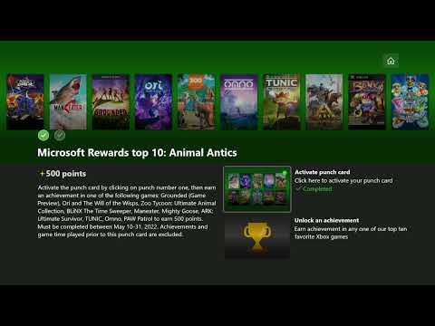 Microsoft Rewards Top 10 Card FAIL (May 11th 2022)