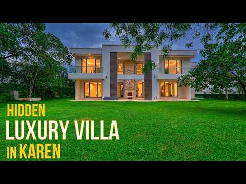 Stunning 5 Bedroom Villa for Sale in Karen Nairobi | Luxury Home on 0.5 Acres - Realty Boris Nairobi Real Estate Video