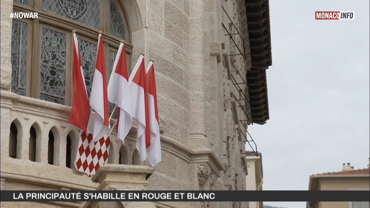 Patrimoine : La Principauté s'habille en rouge et blanc