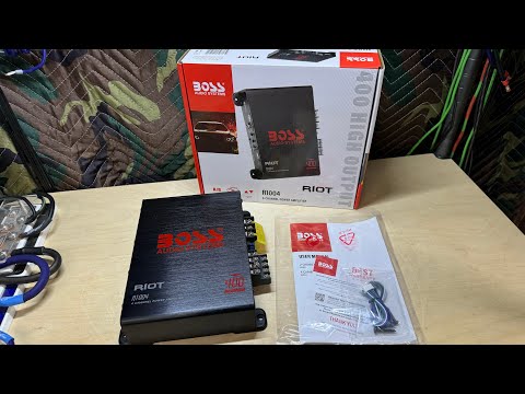 Boss Riot R1004 Overview and Amp Dyno