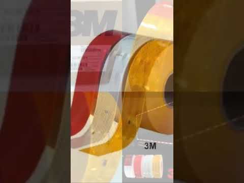 3M Retro Reflective Tape 983-72 50mm Red High Visibility Conspicuity Tape