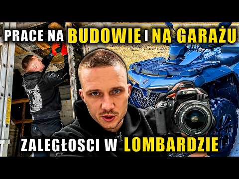 KLASYCZNIE NA BUDOWIE I W GARAŻU + ZALEGŁOŚCI W LOMBARDZIE