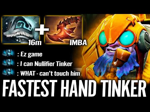 Pro Tinker Show His Fast Hand Nonstop Spam Skill - Counter PA Dota 2