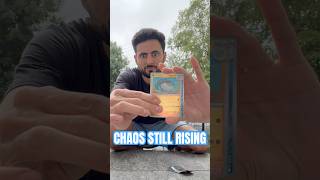 A pack for a rainy day ☔️ #chaosrising #megaevolution #rainydayactivities #pokemonpack
