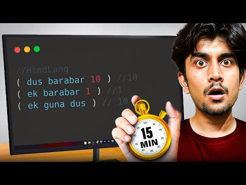 Create you own Programming Language in 15 minutes