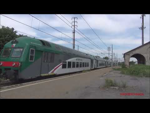 IL FISCHIO DEL TRENORD IN TRANSITO A PONTECURONE. (AL) LINEA GENOVA MILANO. SAB. 28 - 5 - 2022.