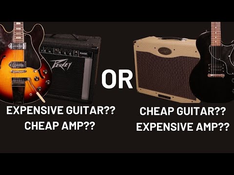 Expensive Guitar/Cheap Amp?? or Cheap Guitar/Expensive Amp??