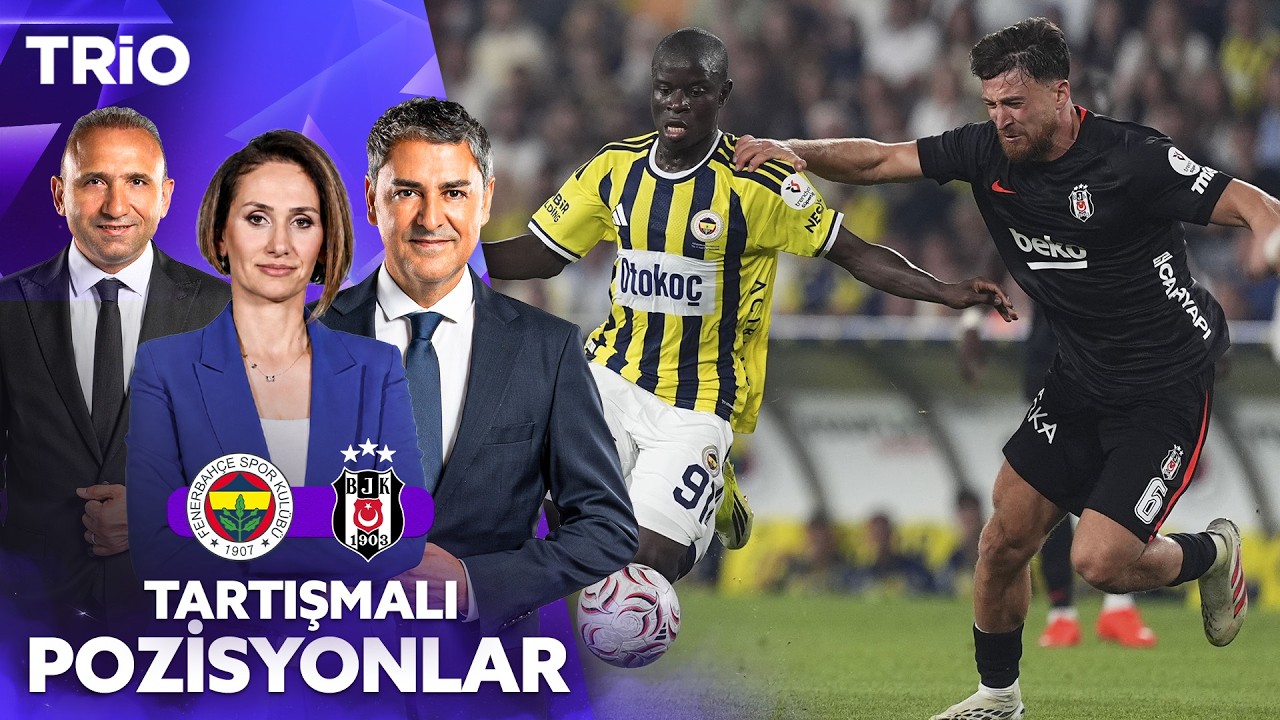 Beşiktaş, Fenerbahçe Maçının Tartışmalı Pozisyonlarını Değerlendiriyor
