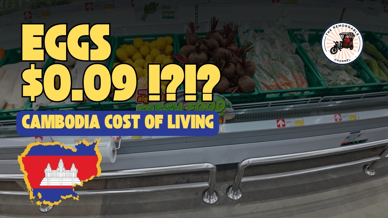 Cambodia Food Prices 2025: Grocery Store Tour - Cost of Living Guide