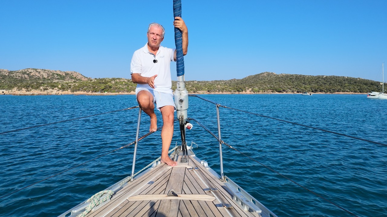 Il test dell'ancora Olympic di Quick: la prova in mare definitiva. #boat #anchor #test @Quickitaly​