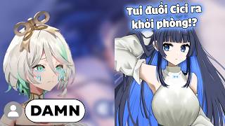 Kronii đá đít Ceci ra khỏi phòng ngủ nhà nghỉ?!?【Hololive Vietsub】