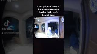 video taken from my neighbors ring camera #creepy 