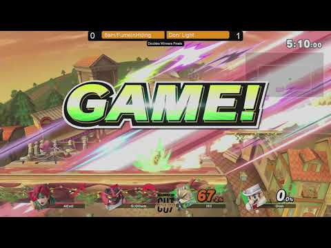 Gamer's Guild Smash Ultimate Doubles - (Winner's Finals) Don/Light vs 6:00AM/FumeInHiding