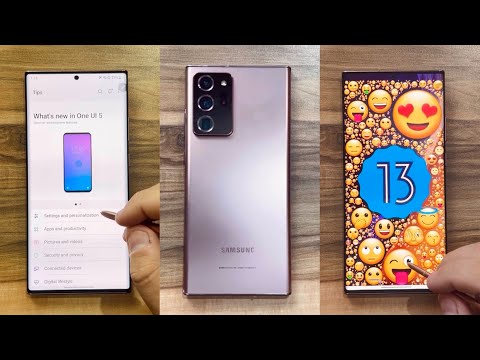 OneUI 5 & Android 13 / Samsung Galaxy Note 20 Ultra