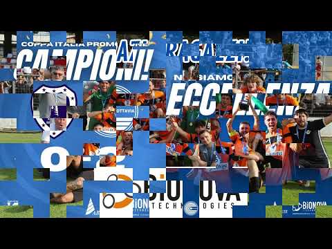 Storica vittoria della Coppa Italia di Promozione 2023/24 dell'Ottavia, la clip celebrativa