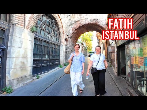 Fatih And Suleymaniye Istanbul - 4K Walking Tour | Istanbul, Turkey (September 2025) | Lady Walks