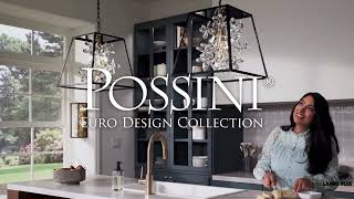 1_Watch A Video About the Possini Euro Carrine Black and Gold 5 Light LED Pendant