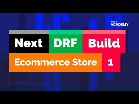 Next JS and Django DRF - Build an ecommerce store with  - Part 1 thumbnail