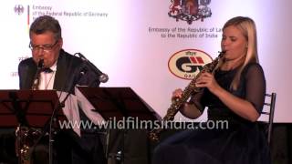 Riga Saxophone Quartet plays Latvian music in India
