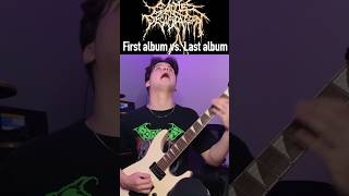 First Album vs. Last Album: Cattle Decapitation #metal #shorts
