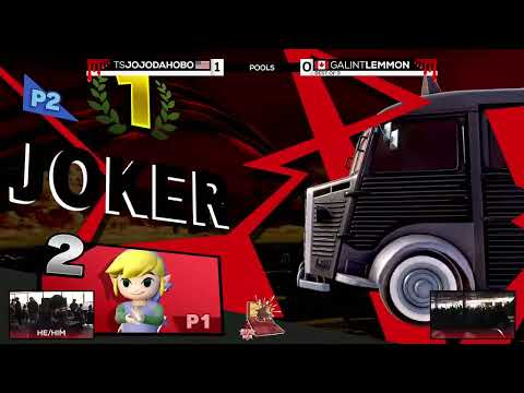 JoJoDaHoBo (Toon Link) vs Lemmon (Joker) - Ultimate Singles Pools - MAJOR UPSET