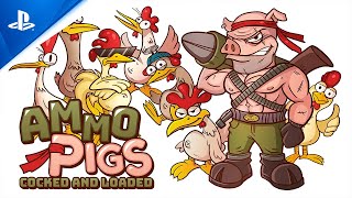 PlayStation Ammo Pigs: Cocked and Loaded — Launch Trailer | PS4 anuncio