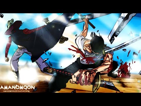 ZORO VS MIHAWK REMAKE