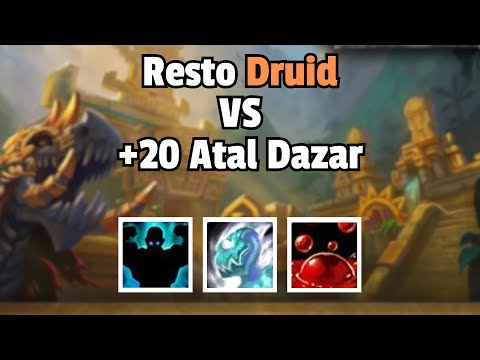 Resto Druid is BACK! +20 Atal Dazar - Zmug