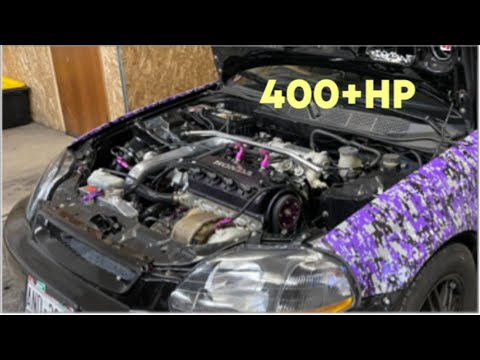 Flex Fuel Hondata DYNO Tuning SUPER CLEAN D16Z6 Civic E85 Brian Crower Cam