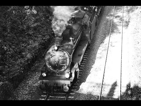 Zwei Dampfloks der Baureihe P8 rund um Wuppertal 10/2005