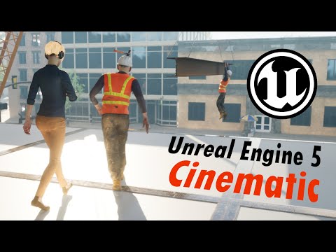 Unreal Engine 5 Cinematic 4K Music Video - Scroll Stroll