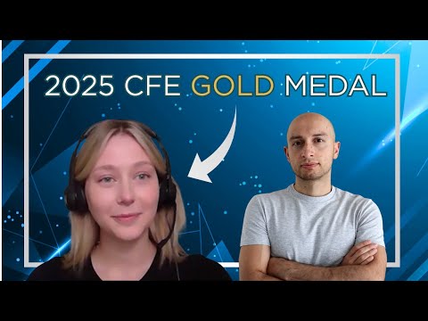 CFE Gold Medal Study Tips | Nathalie x Gevorg, CPA