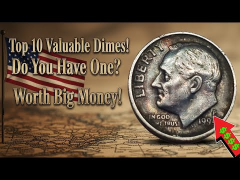 Top 10 Most Valuable Dimes In Circulation - Rare Roosevelt Dimes You Never knew Were Worth Money!