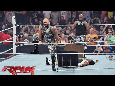 Die Dudley Boyz machen ihr WWE-Comeback: Raw – 24. August 2015