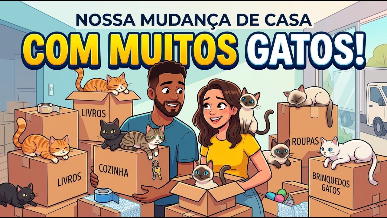 LET'S MOVE HOUSE - Moving with cats - Gatil Hauser
