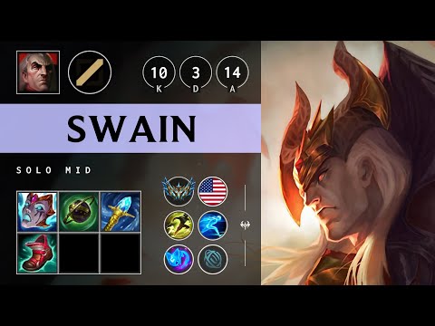 Swain Mid vs Sylas - NA Challenger Patch 25.17