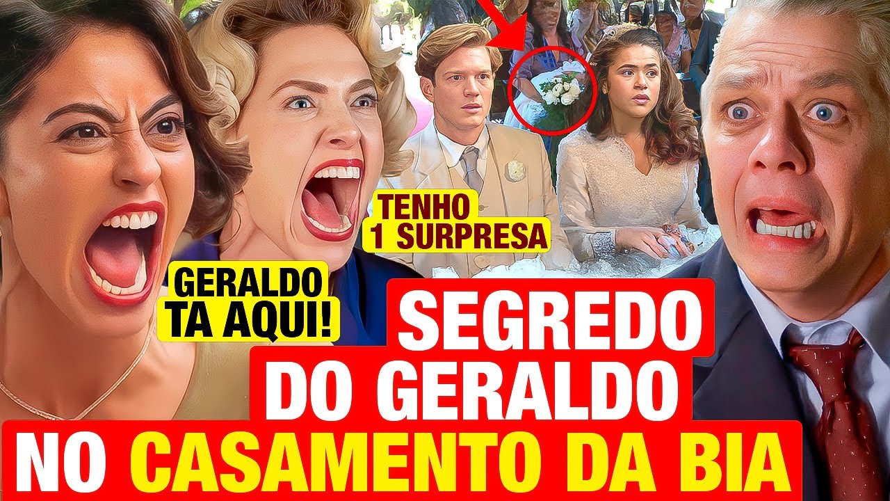 GAROTA DO MOMENTO - Zélia e Clarice ENCONTRAM GERALDO e faz ele REVELAR SEGREDO NO CASAMENTO DA BIA!