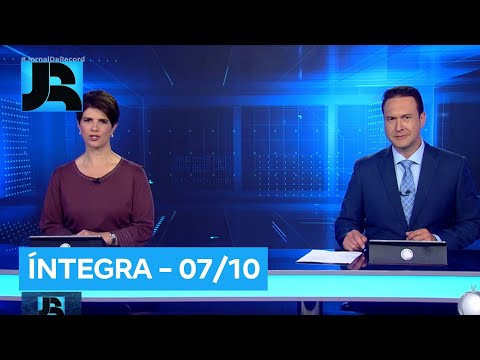 Assista à íntegra do Jornal da Record | 07/10/2025