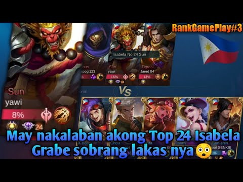 May nakalaban akong Top 24 Isabela grabe sobrang lakas nya |Fanny |MLBB |RankGamePlay#3