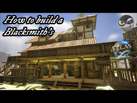 ATLAS How to build a BASE - blacksmiths (Starter base)
