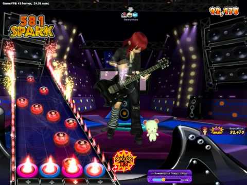 Guitar Mode : Audition - Sweden (Lv.4 Crazy) 0 miss
