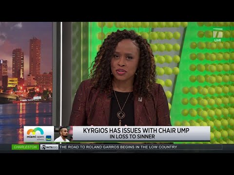 Tennis Channel Live: Nick Kyrgios Outburst in Miami