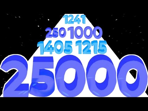 Push Harder & Number Merge Run - Level Up Man, Maths Game