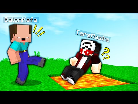 BALLOON HEAD TROLLED ME WITH LAVA! - BalonCraft #40 - Minecraft