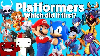 Which Platformer did it first?