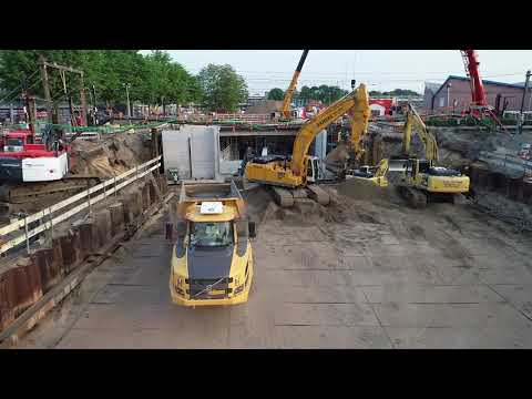 Van Spijker InfraBouw - Onderdoorgang Oostriklaan Deventer