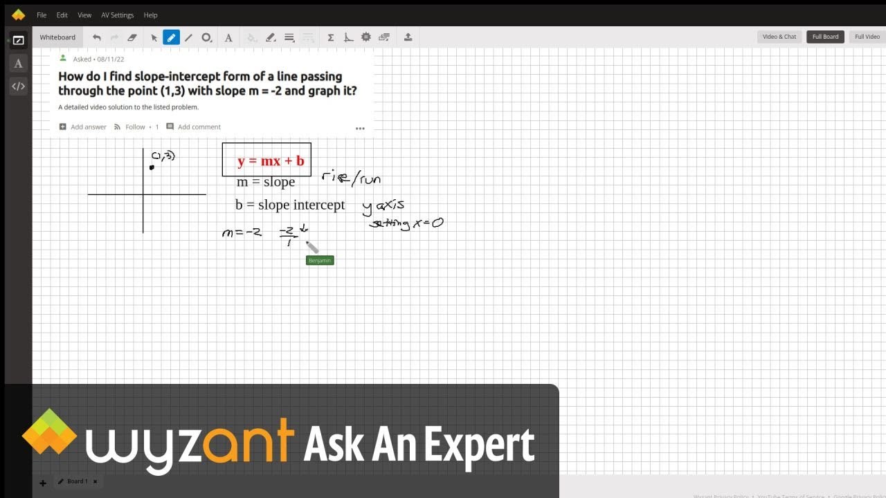 Solving for Slope-Intercept — preview thumbnail