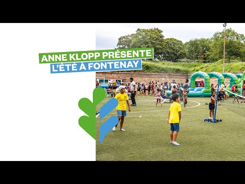 Anne Klopp, première adjointe au maire, présente l’été à Fontenay