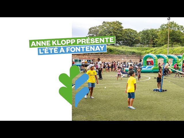 Anne Klopp, première adjointe au maire, présente l’été à Fontenay